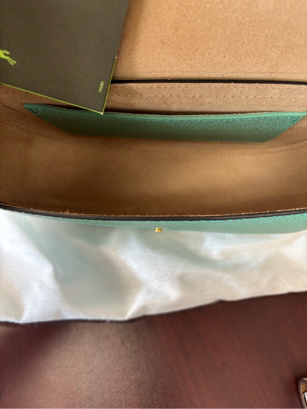 Longchamp Epure Mint leather Crossbody Bag - like new with tags and dustbag - Picture 8 of 12